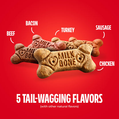 Milk-Bone Flavor Snacks Small Dog Biscuits, 7 lb Box