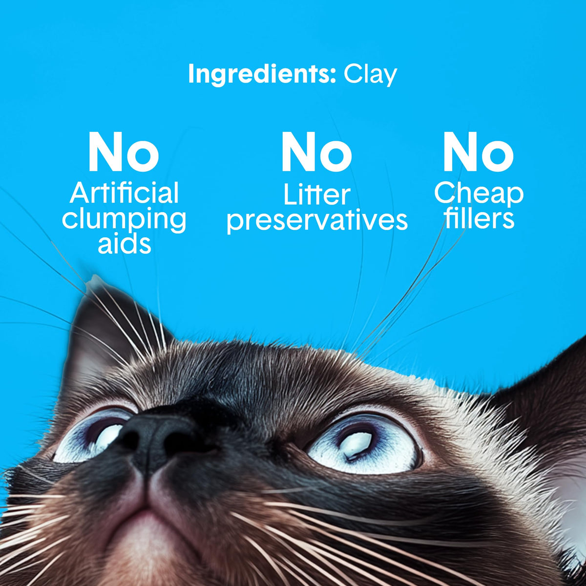 Boxie Premium Unscented Clumping Cat Litter 30+ Day Odor Control 16 lb