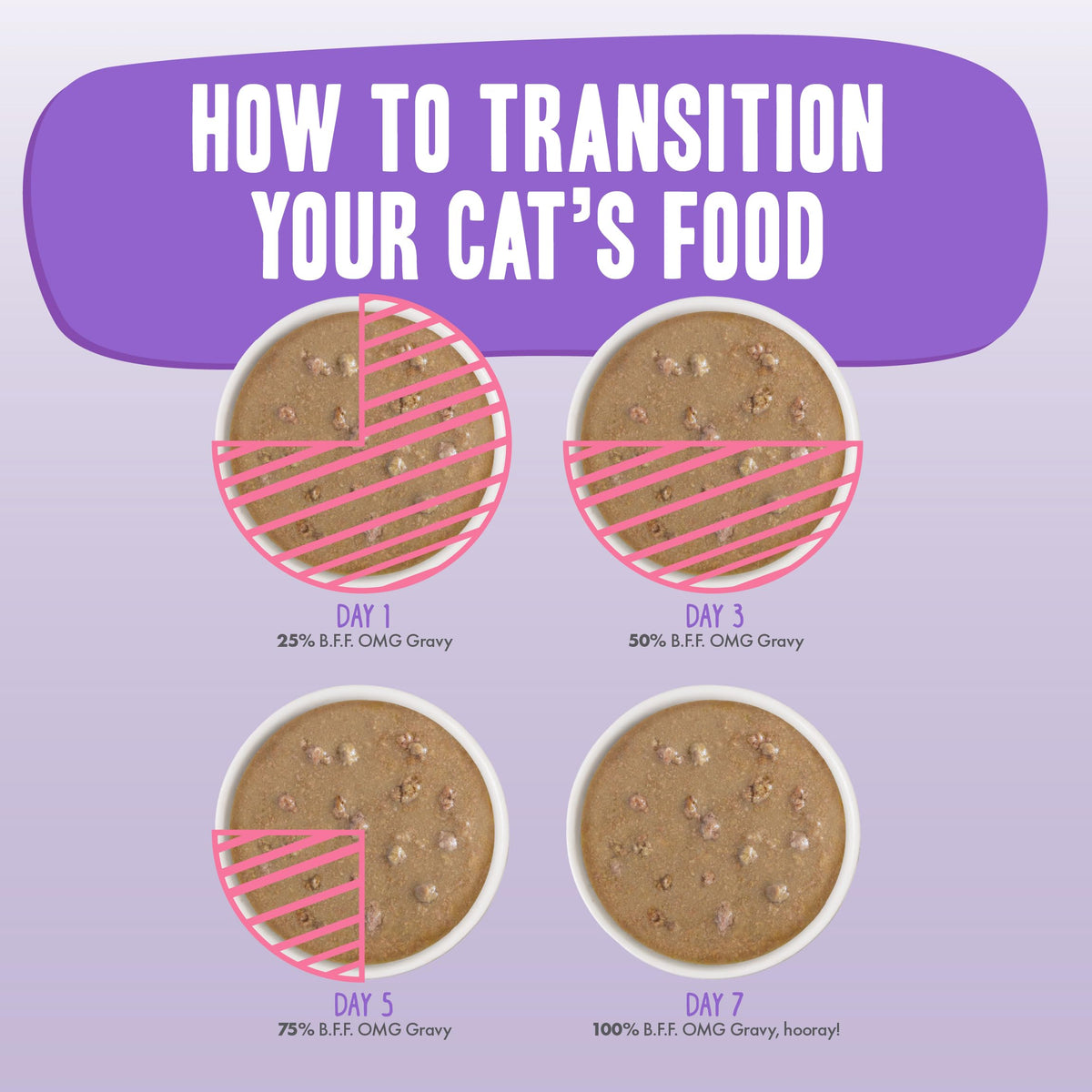 Weruva B.F.F. OMG - Best Feline Friend Oh My Gravy! Tuna & Chicken Charm Me with Tuna & Chicken in Gravy Cat Food, 3oz Pouch (Pack of 48)