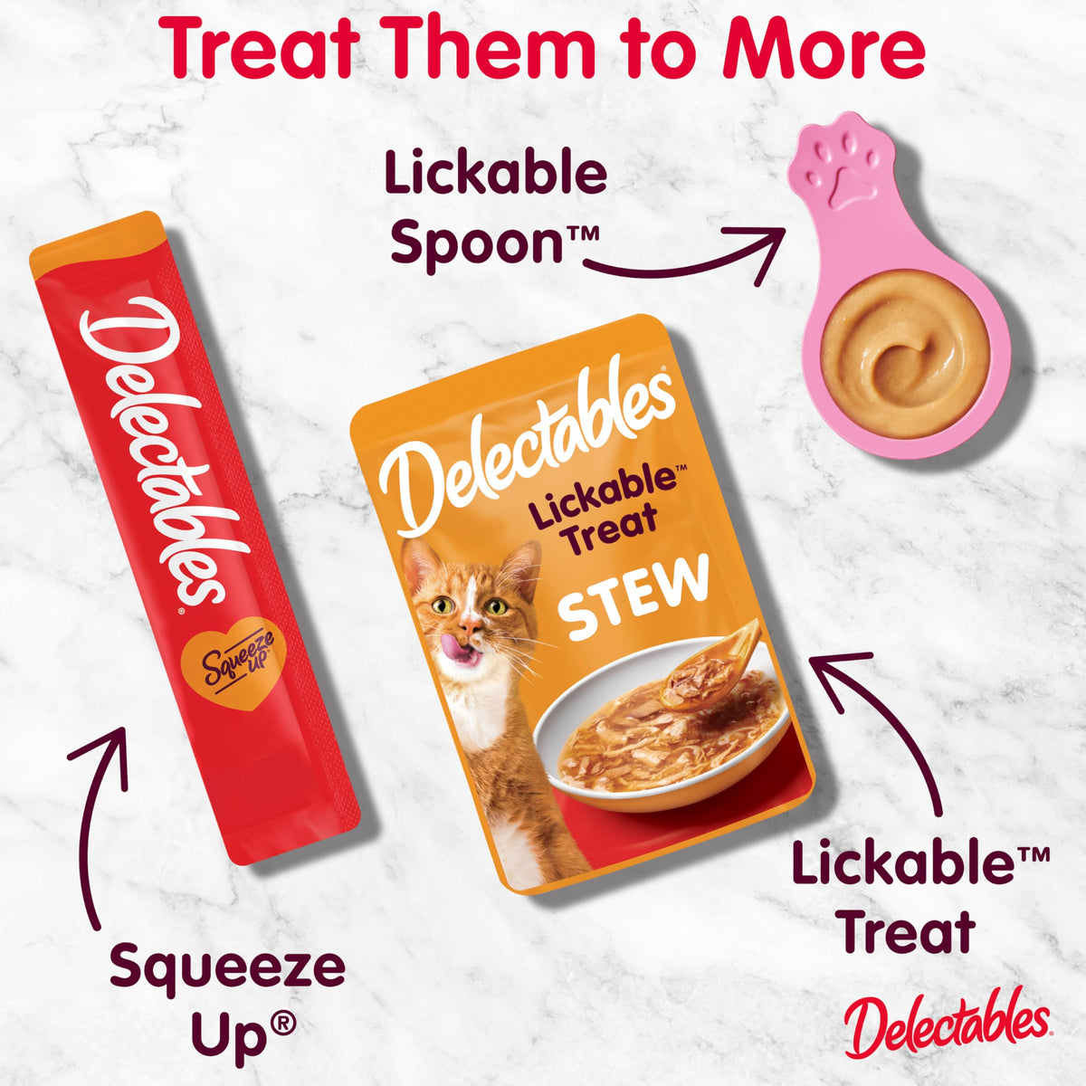 Delectables Squeeze Up Catnip Variety Pack, Creamy Squeezable Puree, Lickable Wet Cat Treats, Grain Free, No-Added Fillers, No-by-Products, No-Added Preservatives, 20 Count, 0.5 Ounces (Pack of 4)