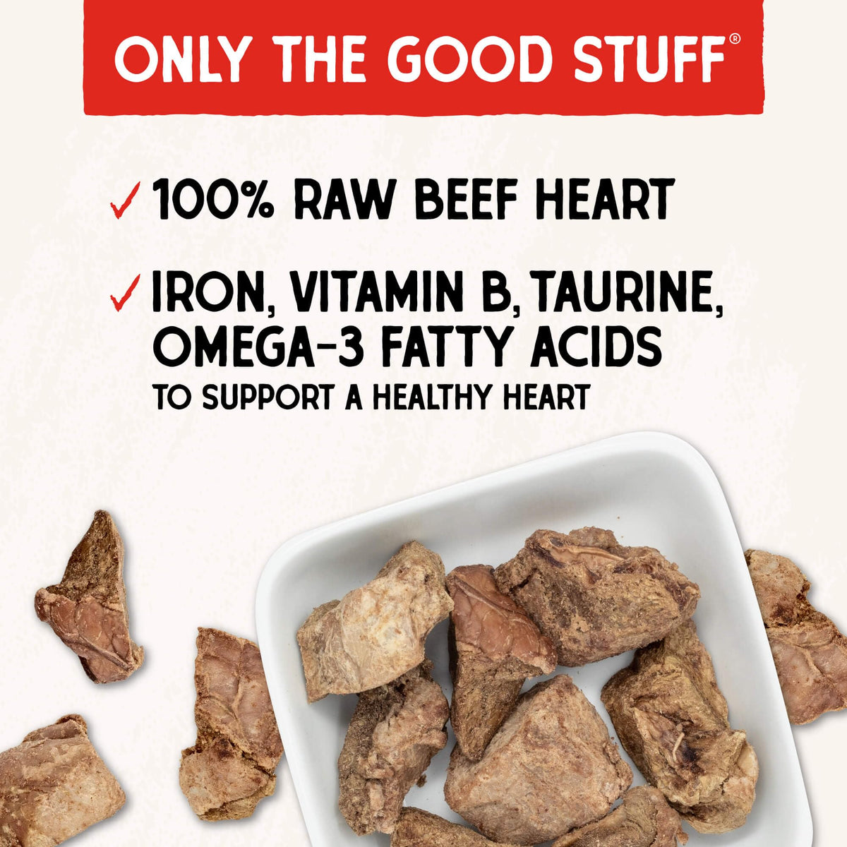 Stella & Chewy's Freeze-Dried Raw Chicken Breast Dog Treats - Single Ingredient, No Additives - Premium Training Treats - Perfect For Picky Eaters - 2.75oz Bag