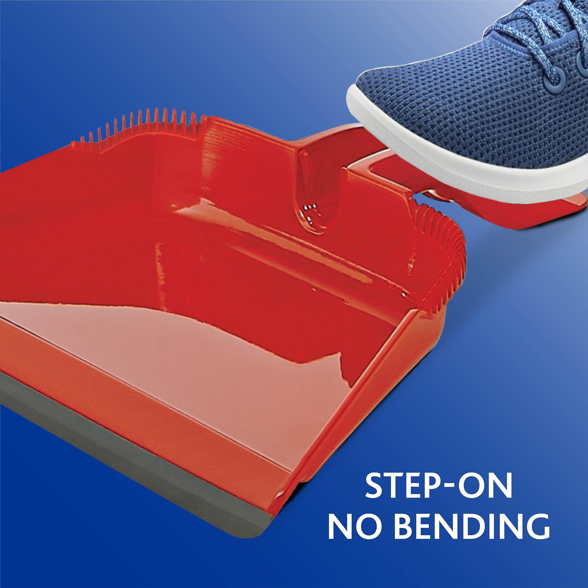 O-Cedar Pet Pro Broom with Step-On Dustpan | Removes Over 99% of Dust & Dirt in One Sweep | Removes 3X More Pet Hair | Quiet Cleaning Tool for Cat and Dog Owners