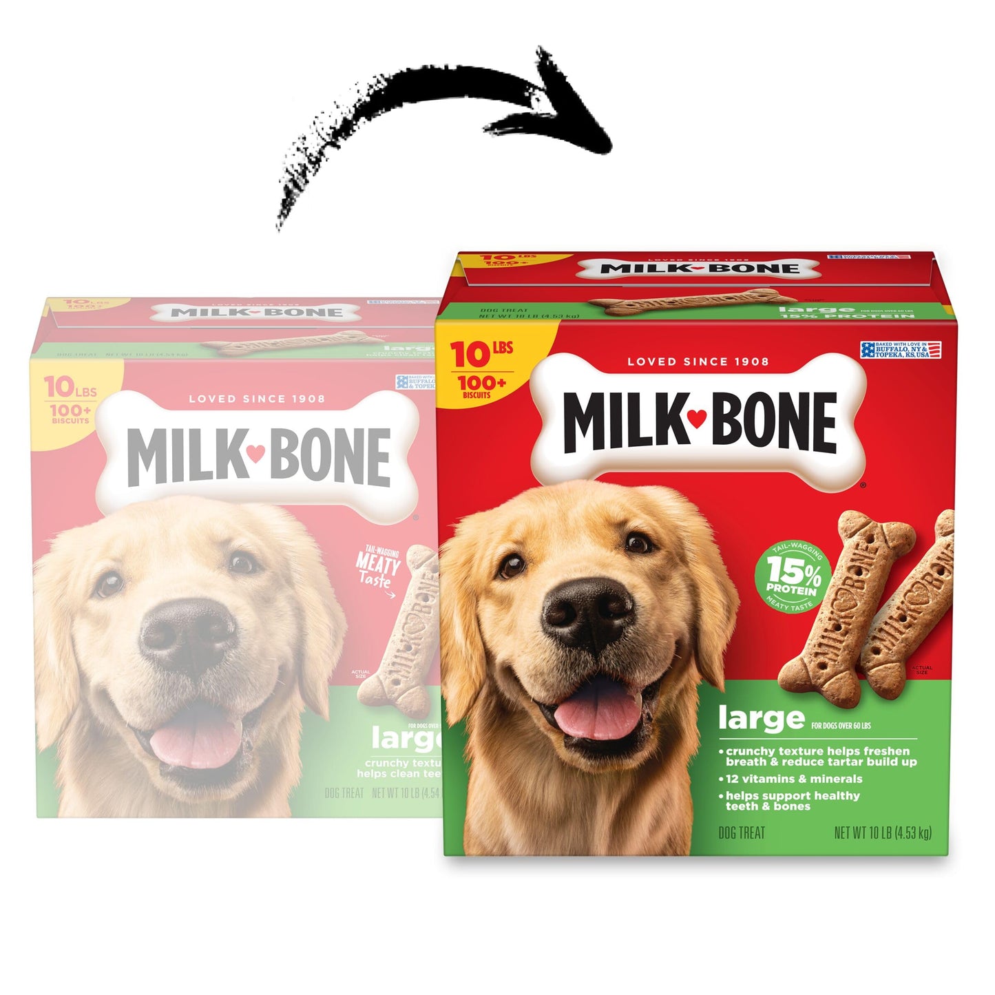 Milk-Bone Original Biscuits Medium Dog Treats, 24 Oz.
