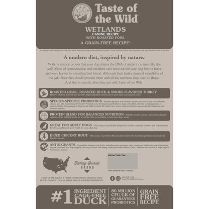 Taste of the Wild Sierra Mountain Dry Dog Food, Roasted Lamb, 5lb