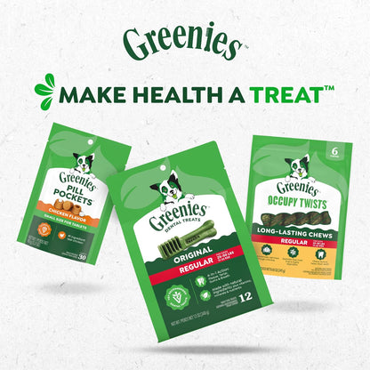 Greenies Anytime Bites Dog Treats, Blueberry Flavor, 10.3 oz