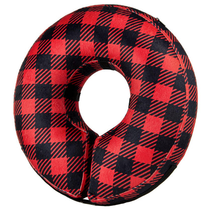 BENCMATE Inflatable Dog Cone Collar Alternative After Surgery Medium, Flag