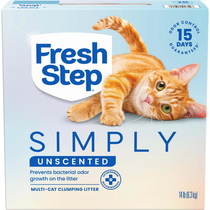 Fresh Step Advanced Odor Shield Clumping Cat Litter with Gain, 18.5 lb, 2Pk