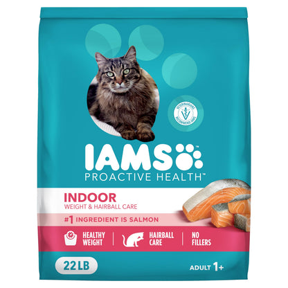 IAMS Proactive Health Indoor Dry Cat Food, Chicken & Turkey, 7 lb
