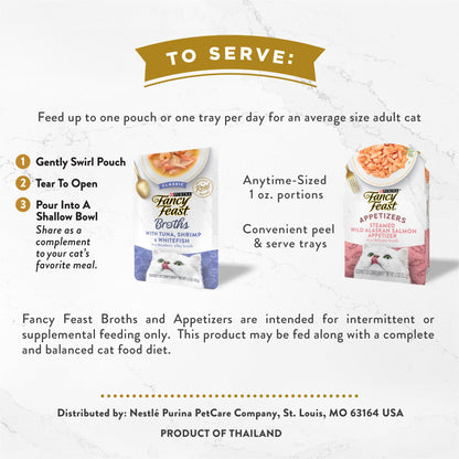 Purina Fancy Feast Seafood Classic Pate Variety Pack, 3 oz Cans, 30-Pack