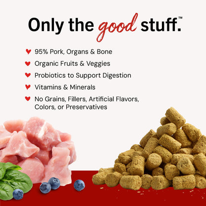 Stella & Chewy's Freeze-Dried Raw Chicken Meal Mixers- Dog Food Topper & Mixer - Made with 95% Cage-Free Chicken, Organs & Bone - Perfect for Picky Eaters - Grain-Free, 2.19 Pound (Pack of 4)