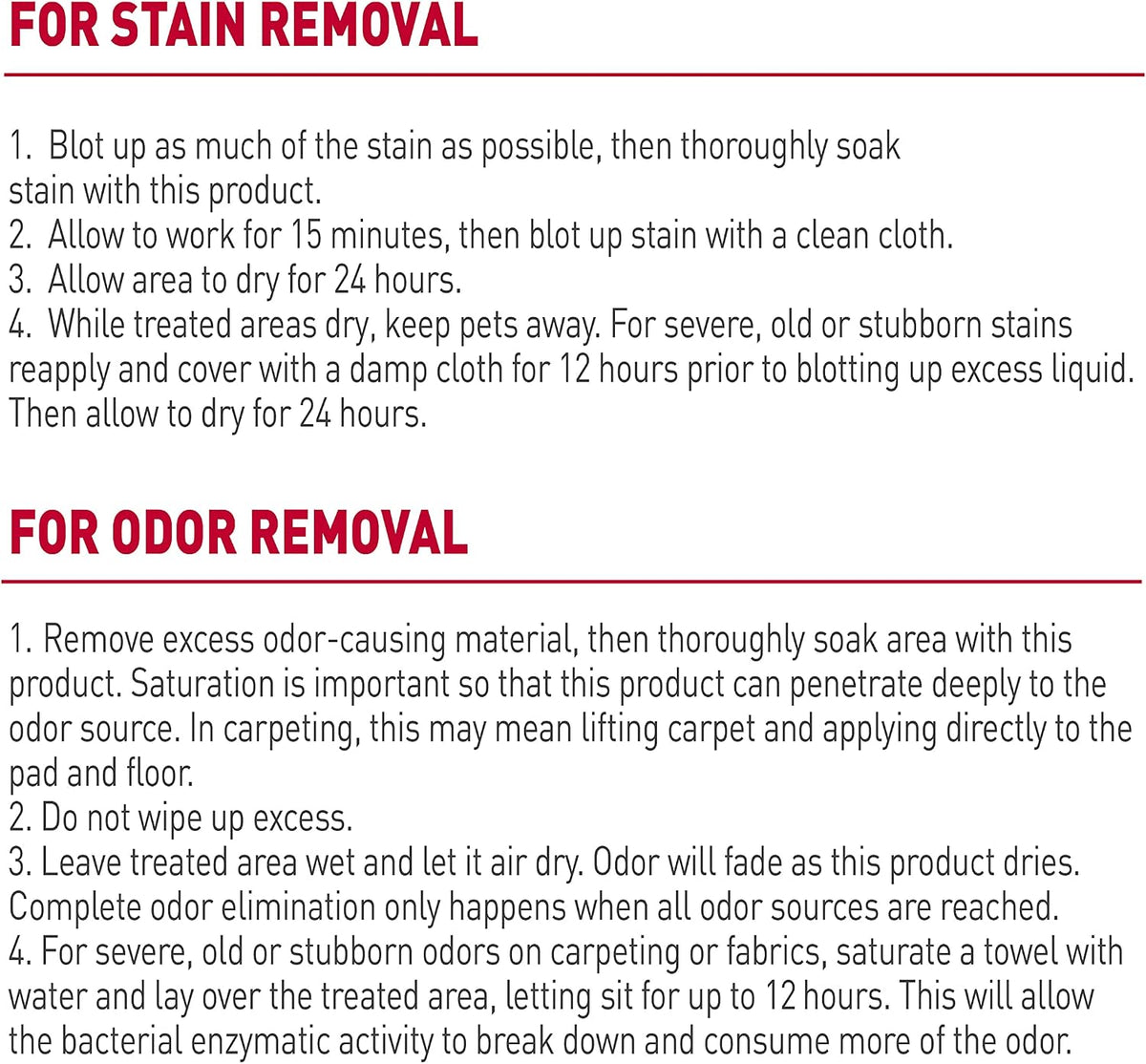 Nature’s Miracle Dog Stain & Odor Remover, Enzymatic Cleaner, 170 oz Refill