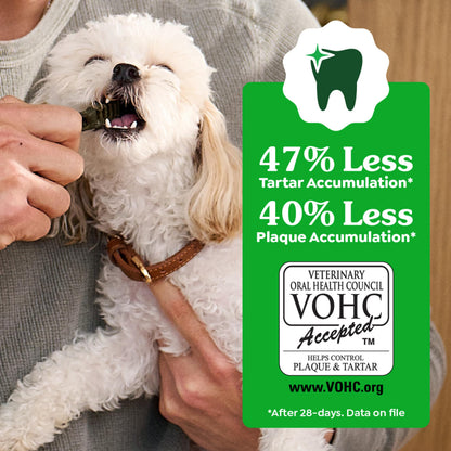 Greenies Teenie Original Natural Dental Dog Treats, Chicken, 43 Count