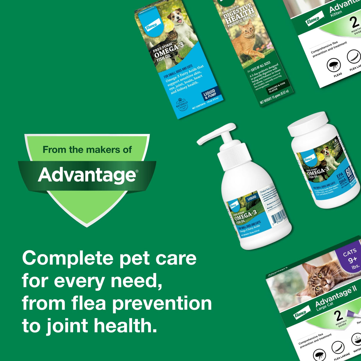 Advantage II Large Cat Topical Flea Treatment & Prevention, 2ct