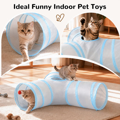 Tempcore Pet Tunnel Tube Cat Toys, Cat Tunnels for Indoor Cats