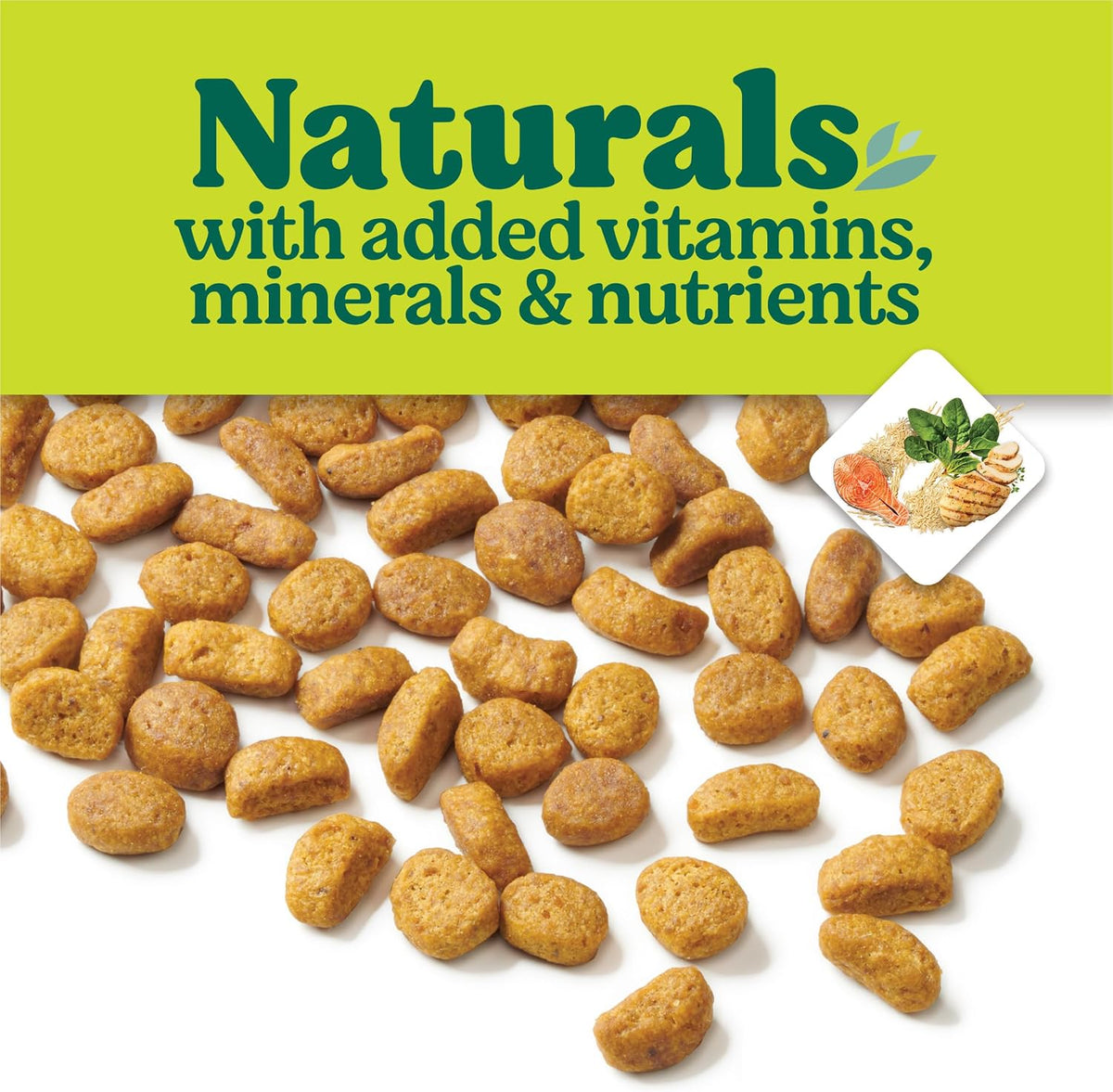 Purina Cat Chow Naturals with Added Vitamins, Minerals and Nutrients Dry Cat Food, Naturals Original - 13 lb. Bag