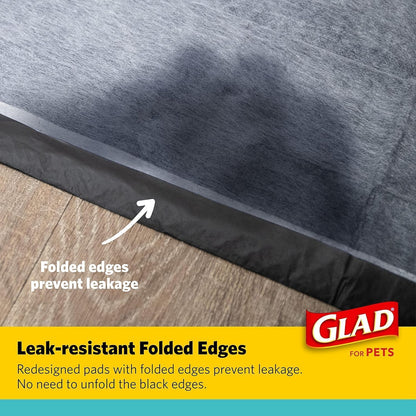 Glad for Pets Activated Carbon Disposable Dog Training Pads, 100 Count