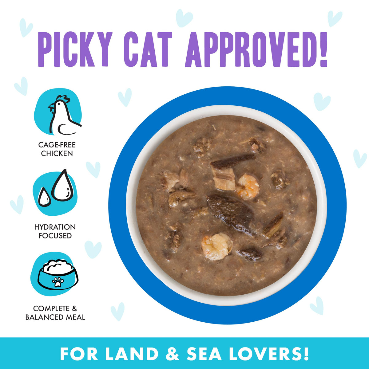 Weruva B.F.F. OMG - Best Feline Friend Oh My Gravy! Tuna & Chicken Charm Me with Tuna & Chicken in Gravy Cat Food, 3oz Pouch (Pack of 48)