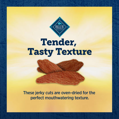 Blue Buffalo True Chews Premium Jerky Cuts Steak Dog Treats, 10 oz
