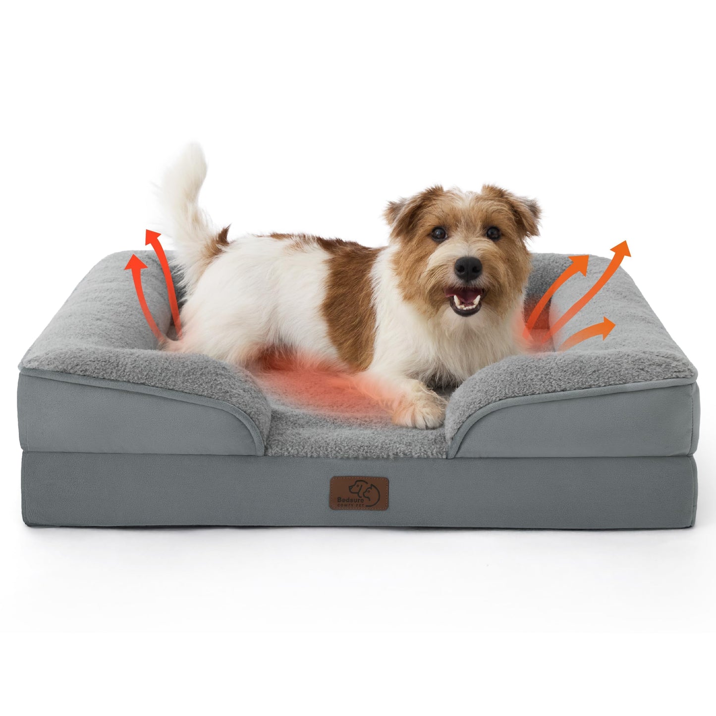 Bedsure Orthopedic Dog Beds for Small Dogs Washable Original Design
