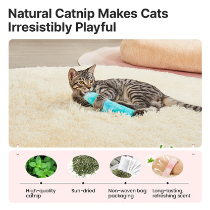 Potaroma Cat Toys Pillows, 3 Pack, Catnip Inside, Indoor Interactive Fun