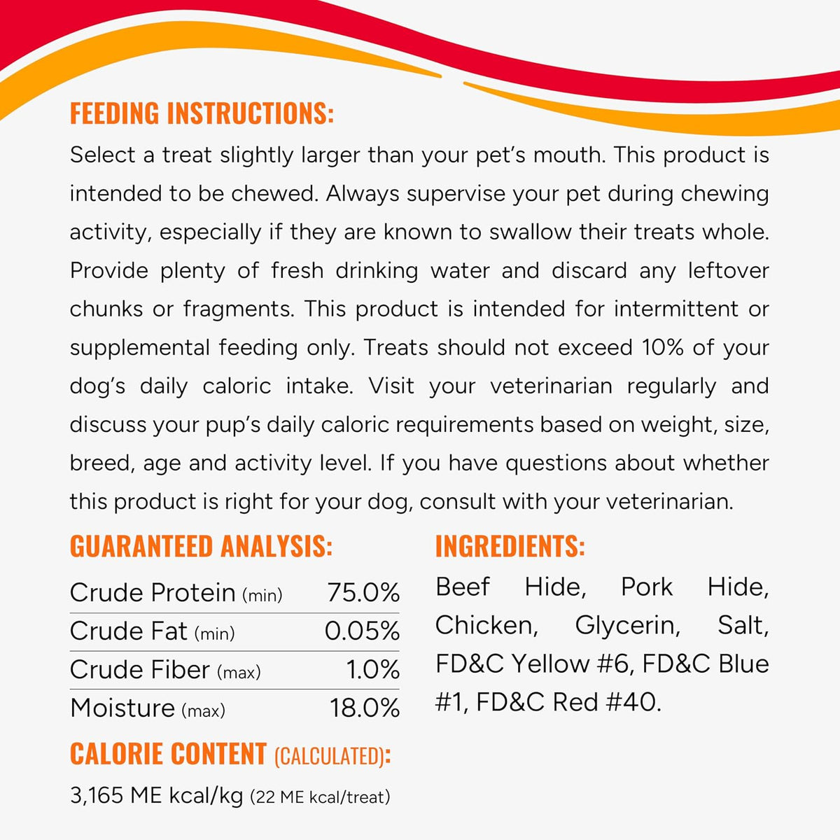 Good 'n' Fun Twists Long-Lasting Dog Treat Made With Real Protein, 70 Count