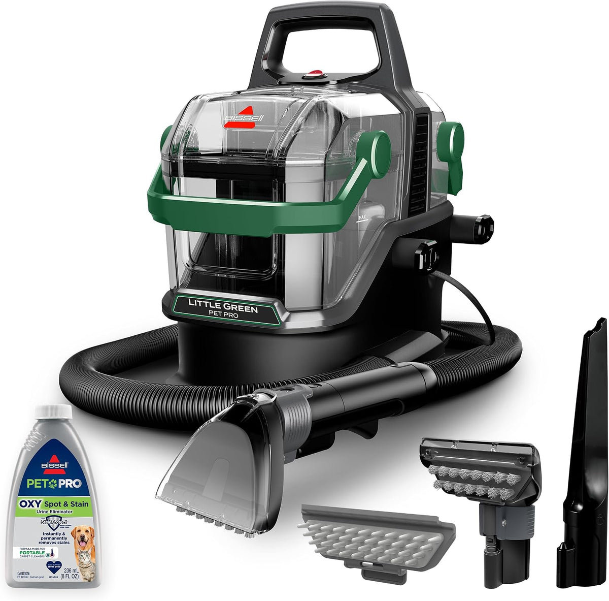 BISSELL Little Green Pet Pro Portable Carpet Cleaner, 3909