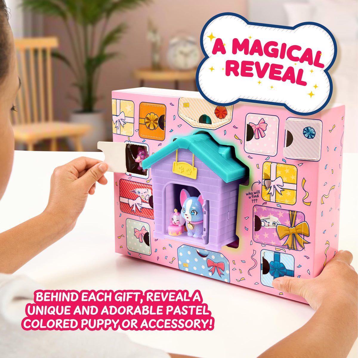 Little Live Pets Mama Surprise Families Pet Vet Playset, Baby Care Clinic Animal Hospital Play Set, 3 Puppies, Accessories, Vet Toys for Kids 5+