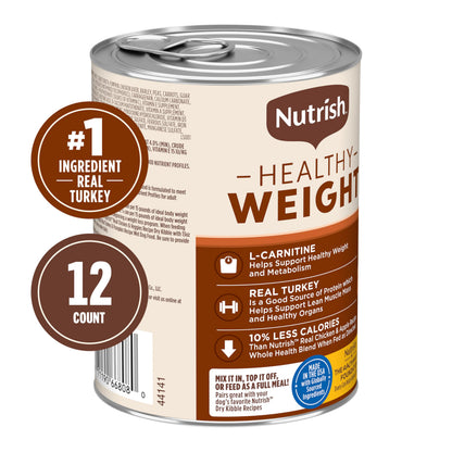 Nutrish Paté Variety Pack Wet Dog Food, 13 oz. Can, 12 Pack (Rachael Ray)