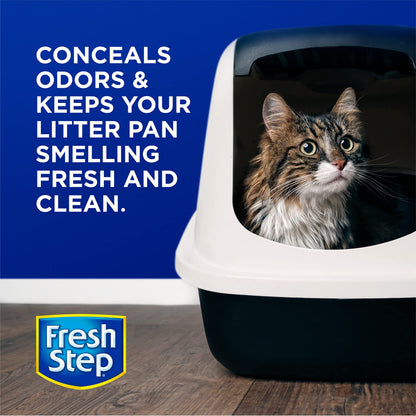 Fresh Step Cat Litter Crystals Deodorizer, Summer Breeze Scent, 30 Oz
