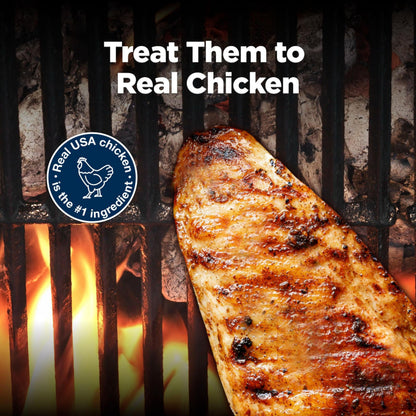 Blue Buffalo Nudges Grillers Salmon Dog Treats, 16 oz