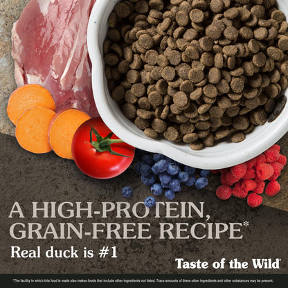 Taste of the Wild Sierra Mountain Dry Dog Food, Roasted Lamb, 5lb