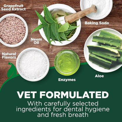 Vet's Best Puppy Toothpaste & Toothbrush Kit, Peanut Butter, Dogs, 3.5 oz
