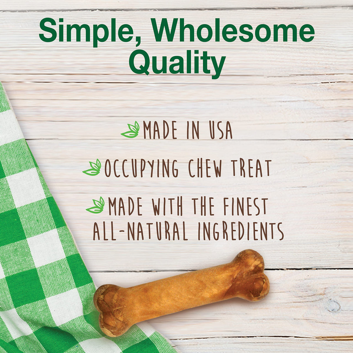 Nylabone Healthy Edibles Puppy Dog Treats Variety Pack, 3 Count