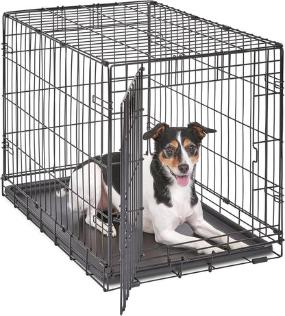Midwest 30-Inch Single Door iCrate, for Medium Breeds, 21-40 lbs