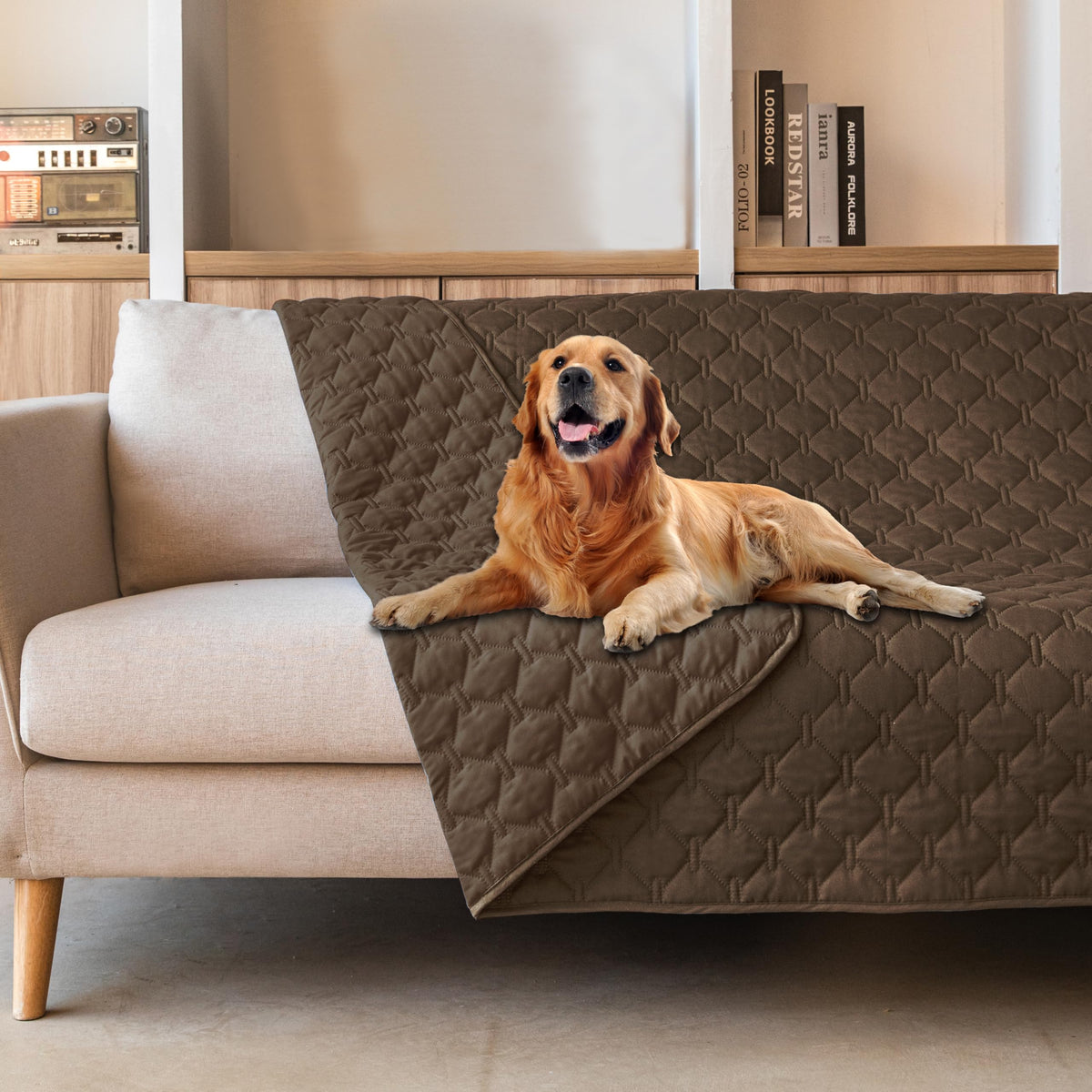 gogobunny Waterproof Blanket, Couch Covers for Dogs, Reversible Protector