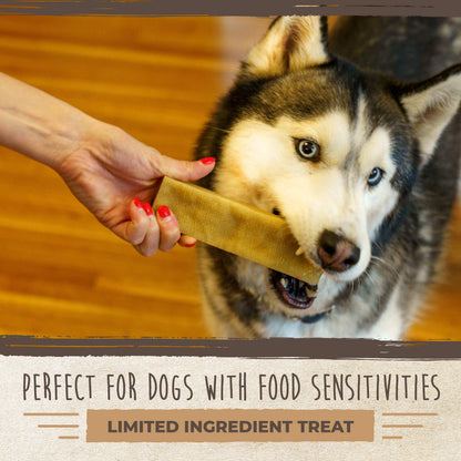 Mighty Paw Yak Chews, Long Lasting Hard Chew for Large Dogs, 4 Pack