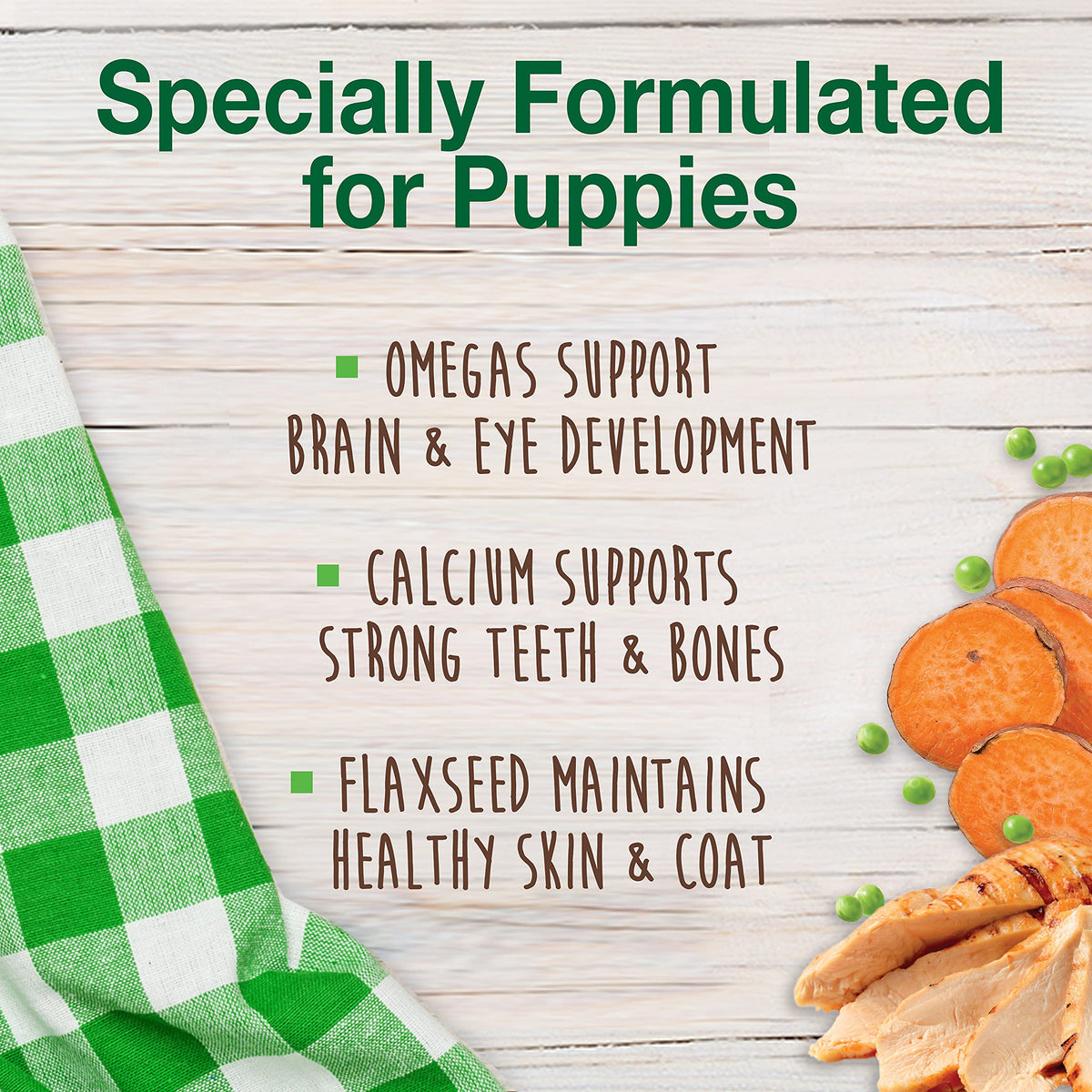Nylabone Healthy Edibles Puppy Dog Treats Variety Pack, 3 Count