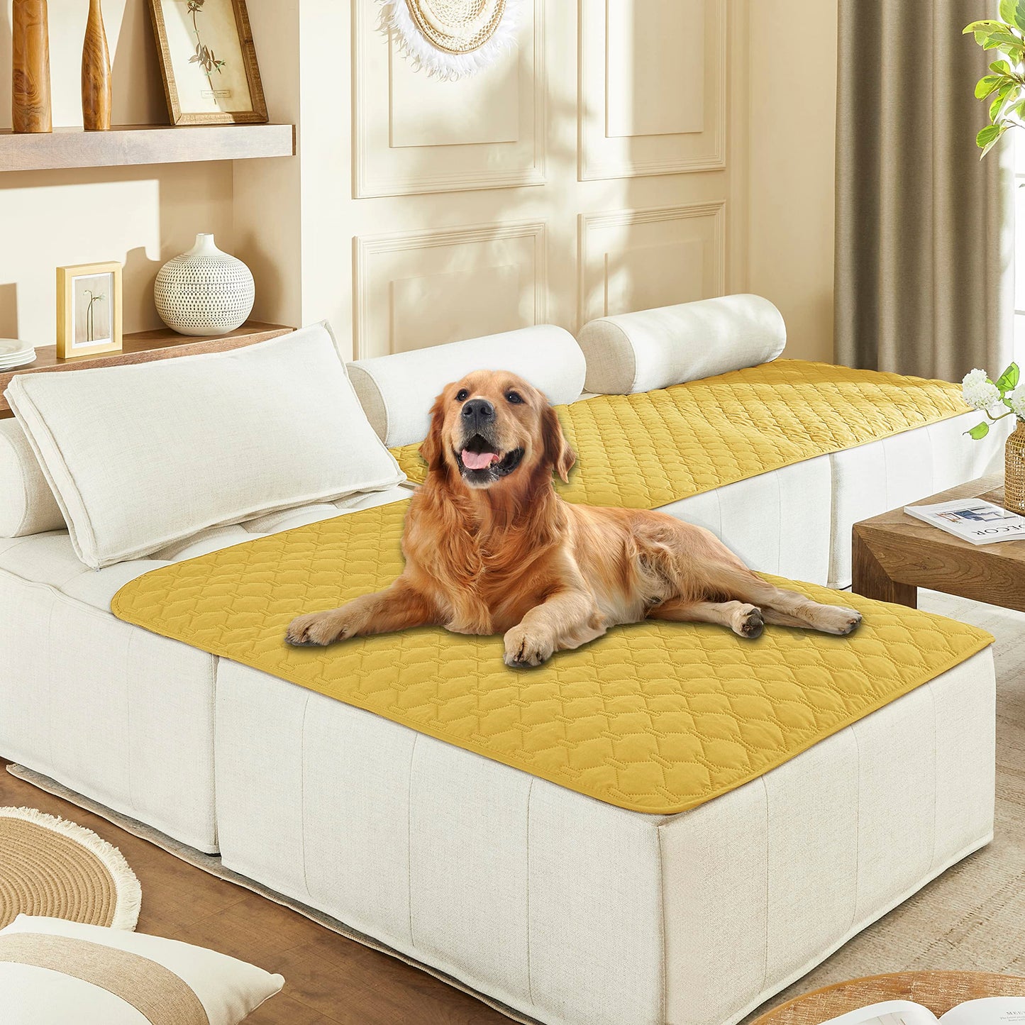 gogobunny Waterproof Blanket, Couch Covers for Dogs, Reversible Protector
