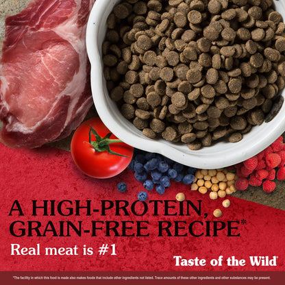 Taste of the Wild Sierra Mountain Dry Dog Food, Roasted Lamb, 5lb