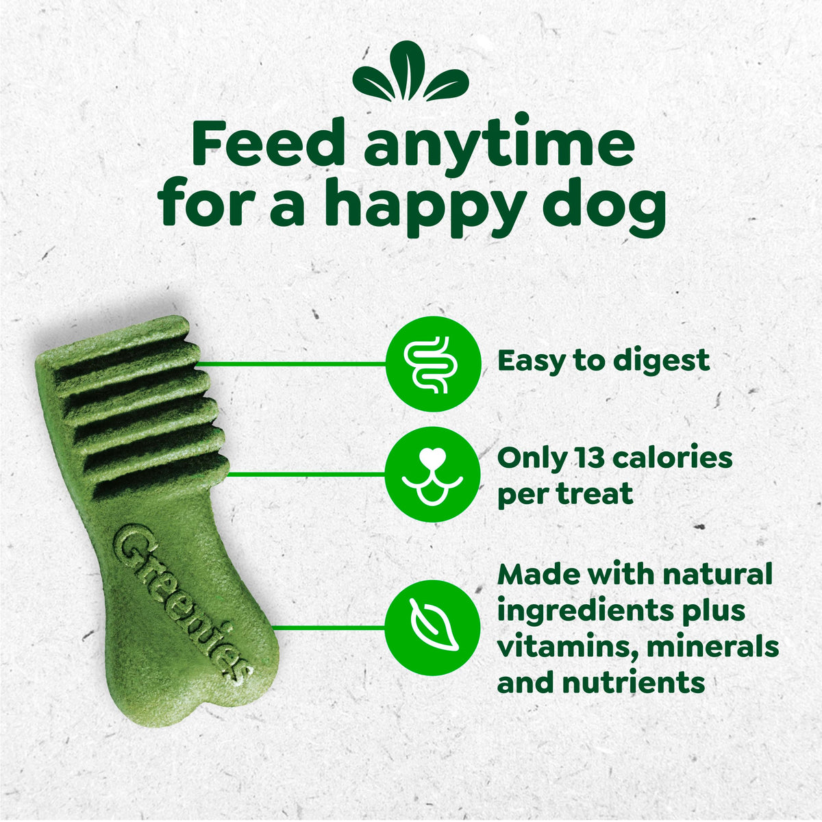 Greenies Anytime Bites Dog Treats, Blueberry Flavor, 10.3 oz