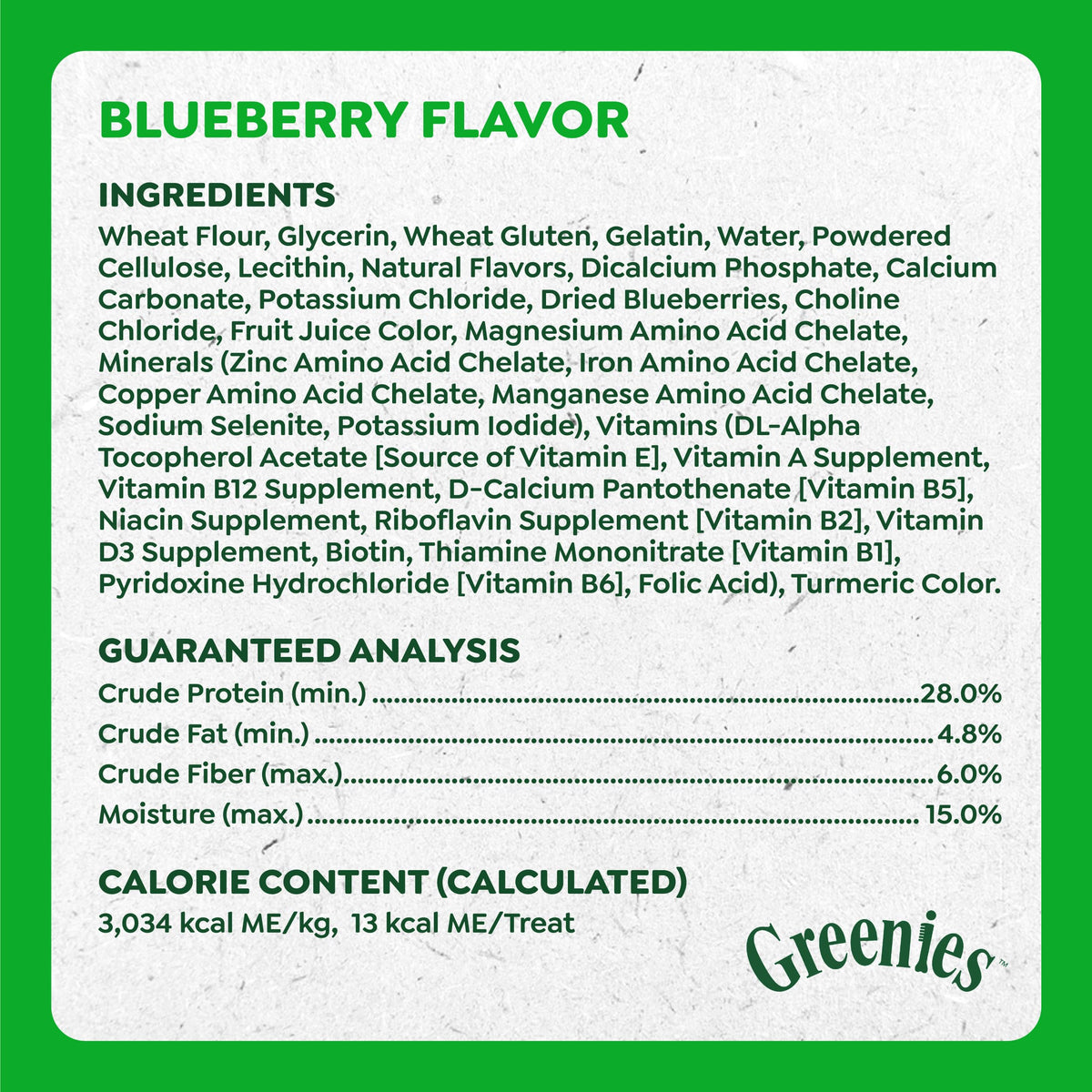 Greenies Anytime Bites Dog Treats, Blueberry Flavor, 10.3 oz