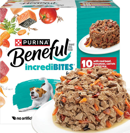 Purina Beneful Small Breed Wet Dog Food Variety Pack, (30) 3 oz Cans