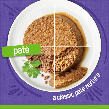 Purina Friskies Pate Wet Cat Food Variety, Seafood & Chicken, (40) 5.5 oz