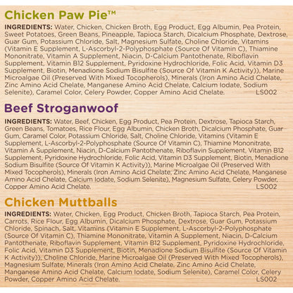 Nutrish Chicken Paw Pie Wet Dog Food, 8 oz. Tub (Pack of 8) (Rachael Ray)