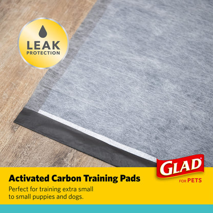 Glad for Pets Activated Carbon Disposable Dog Training Pads, 100 Count