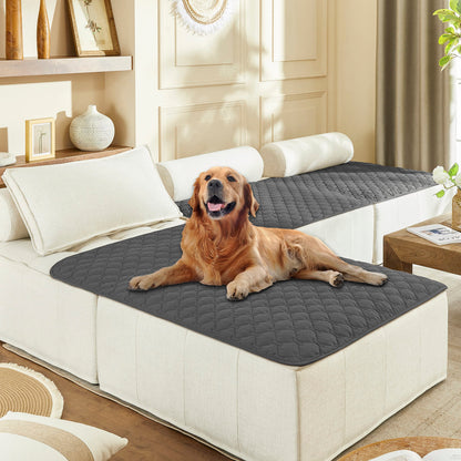 gogobunny Waterproof Dog Blanket, Couch Covers for Sofa, Reusable Pee Pads