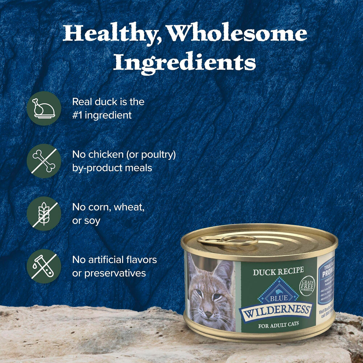 Blue Buffalo Wilderness Variety Pack Adult Paté Wet Cat Food, 3 oz, 12 ct