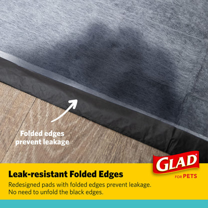 Glad for Pets Activated Carbon Disposable Dog Training Pads, 100 Count