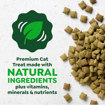 Greenies Feline Smartbites Skin & Fur Health Cat Treats, Salmon, 4.6 oz