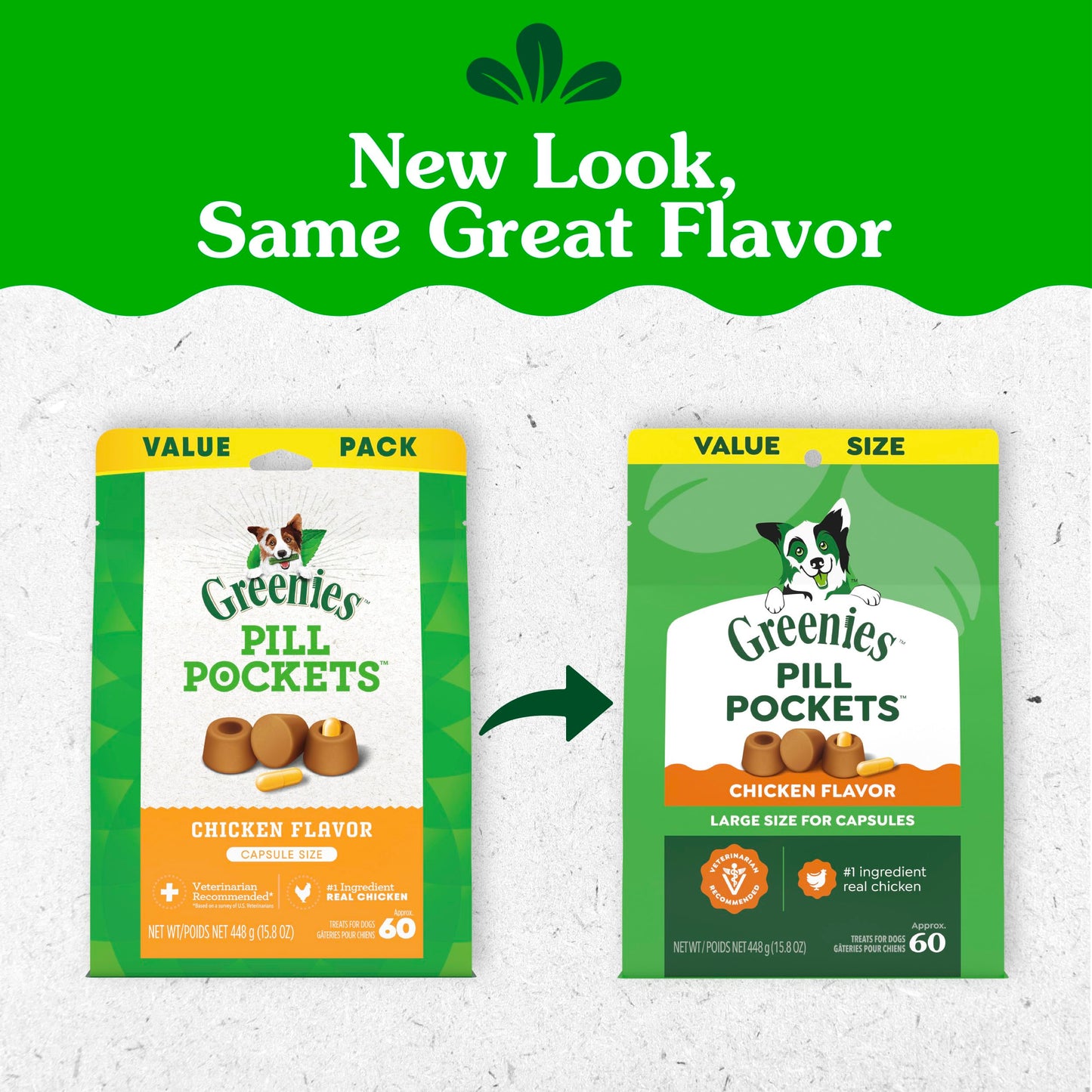 Greenies Pill Pockets Large Size Dog Treats, Peanut Butter, 15.8 oz